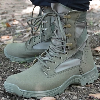 Легкие тактические армейские ботинки для полевой военной подготовки, дышащие повседневные армейские ботинки для альпинизма, походов