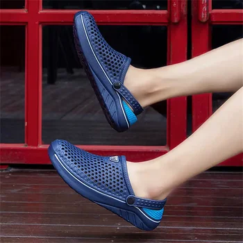 номер 42 серые тапочки для душа Сандалии мужская роскошная обувь дизайнерские кроссовки спортивные подарки дизайн обуви люферы корзина YDX2
